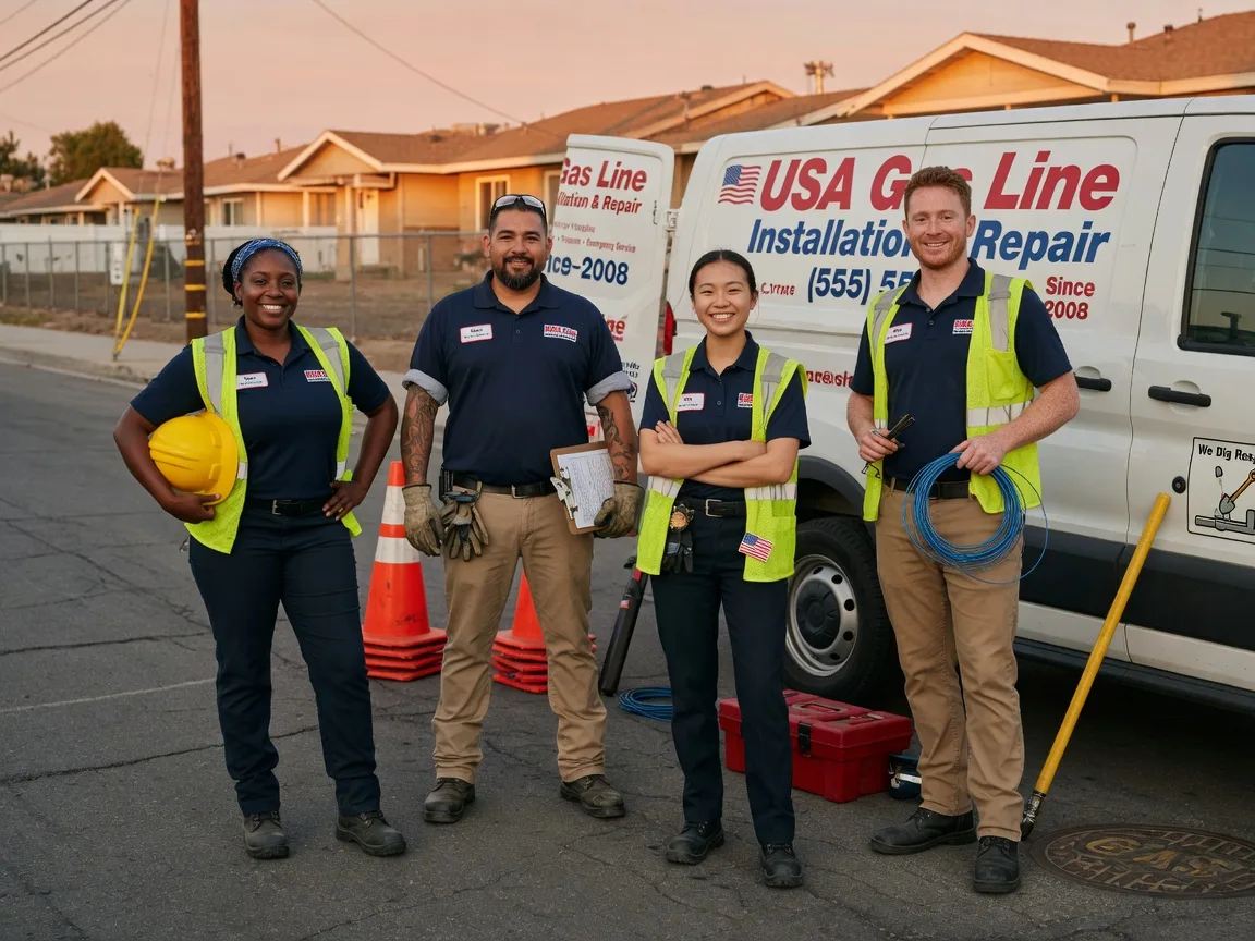 Gas Line Installation company in Nashua, IA